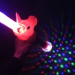Flashing Unicorn Head Wand Sword w/ Music - Image 3