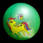 6" Unicorn Printed Bouncy Ball - Image 2