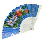 Flower Folding Hand Fan - Image 3