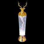 LED Water Vortex Display Deer lava Lamp - Image 2