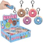 2.75" Squish Donut Backpack Clip