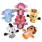 Zoo Animal Finger Puppet Toy - Image 2