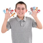 Zoo Animal Finger Puppet Toy