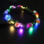 LED Light Up Flower Halo Headband - Image 3