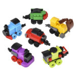 3" Building Block Train Assortment Toy - Image 3