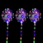 Led unicorn Printed Balloon
