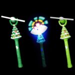 led Christmas Tree Spinning WIndmill Wand