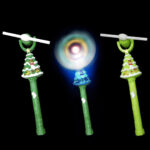 led Christmas Tree Spinning WIndmill Wand - Image 3