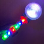 Light Up Spinning Lollipop Wand - Image 2