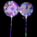 Led Dragon and unicorn  Printed Balloon