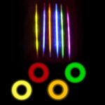 100 pcs Glow In The Dark Glowstick bracelet - Image 2