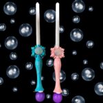Led Snowflake Bubble Wand with Music