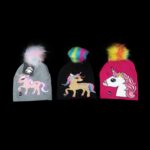Led Unicorn Kids Beanie hat - Image 3