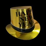 72 Happy New Year Metallic Top Hats - Image 3